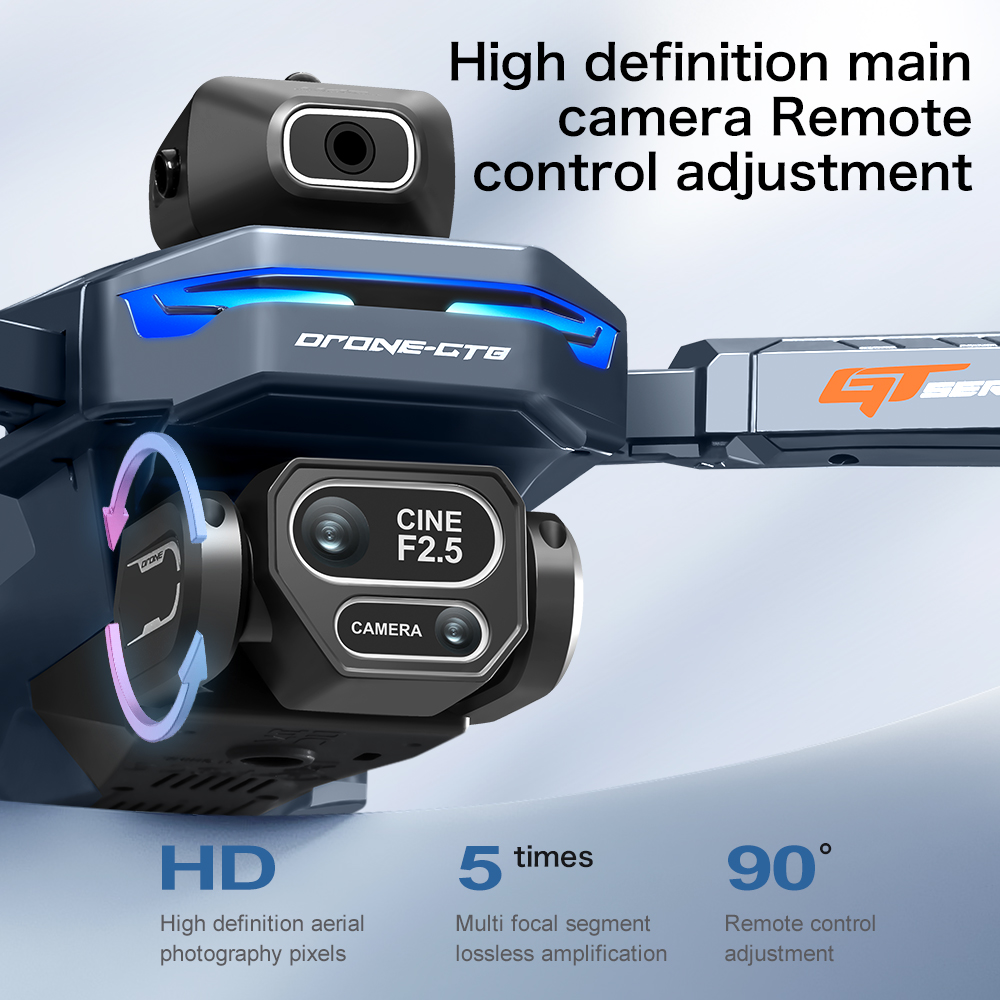 NEW GT8 HD RC Drone 4K Profess - đánh giá và giá Drone Multispectral