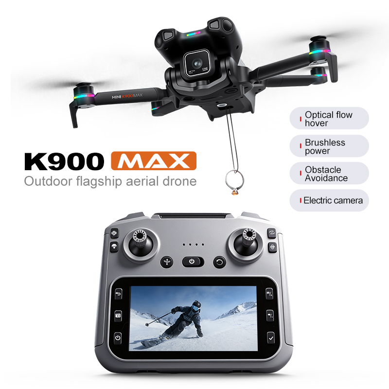 New K900 MAX GPS Drone Cam Fis - đánh giá và giá Drone Multispectral